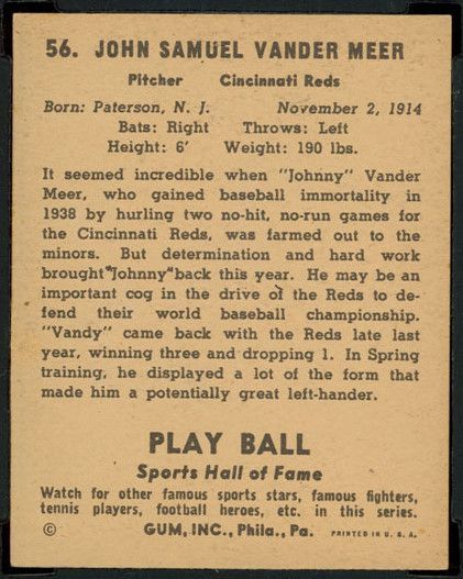 1941 Play Ball